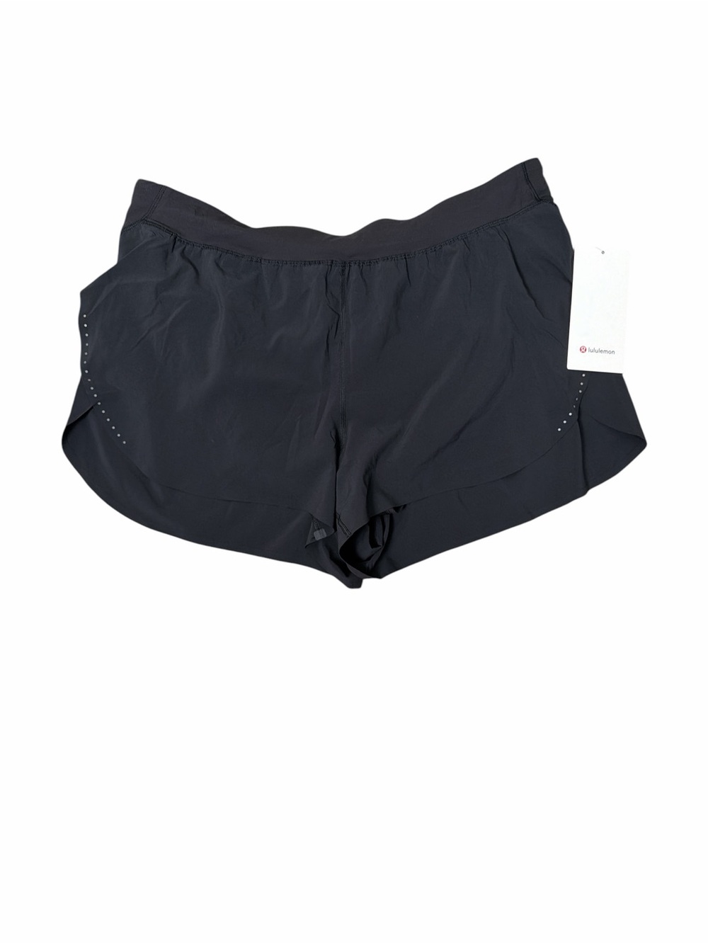 Lululemon Fast and Free High-Rise Split Shorts 3” Black XL NWT Running